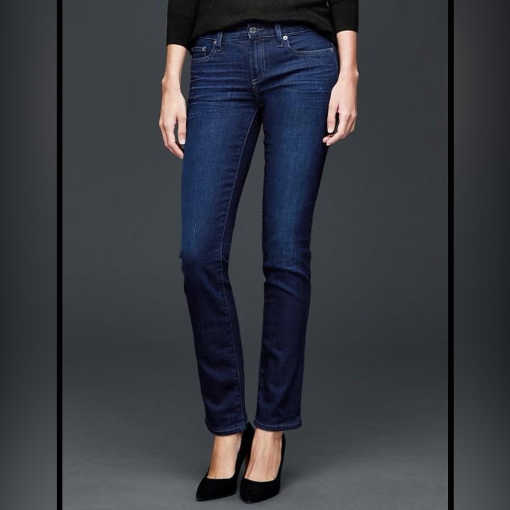 Gap 1969 real Straight Classic Blue Women's Jeans